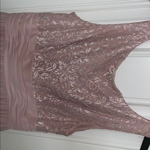 Light pink long Formal dress